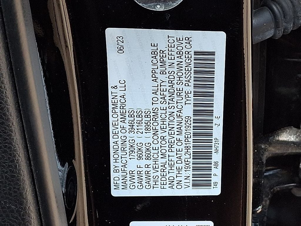 2023 Honda Civic Sport