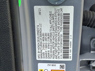 2023 Honda Accord Hybrid Sport