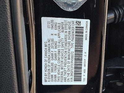 2023 Honda Civic Sport