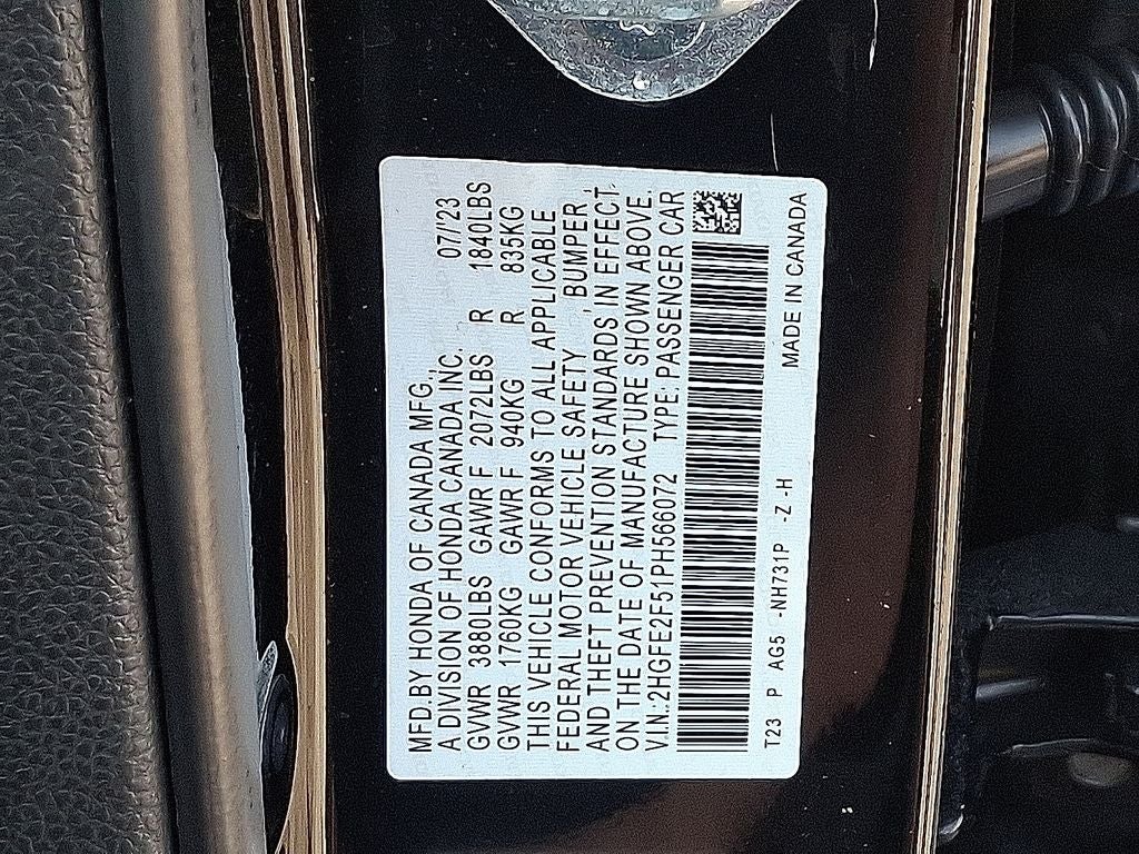 2023 Honda Civic Sport