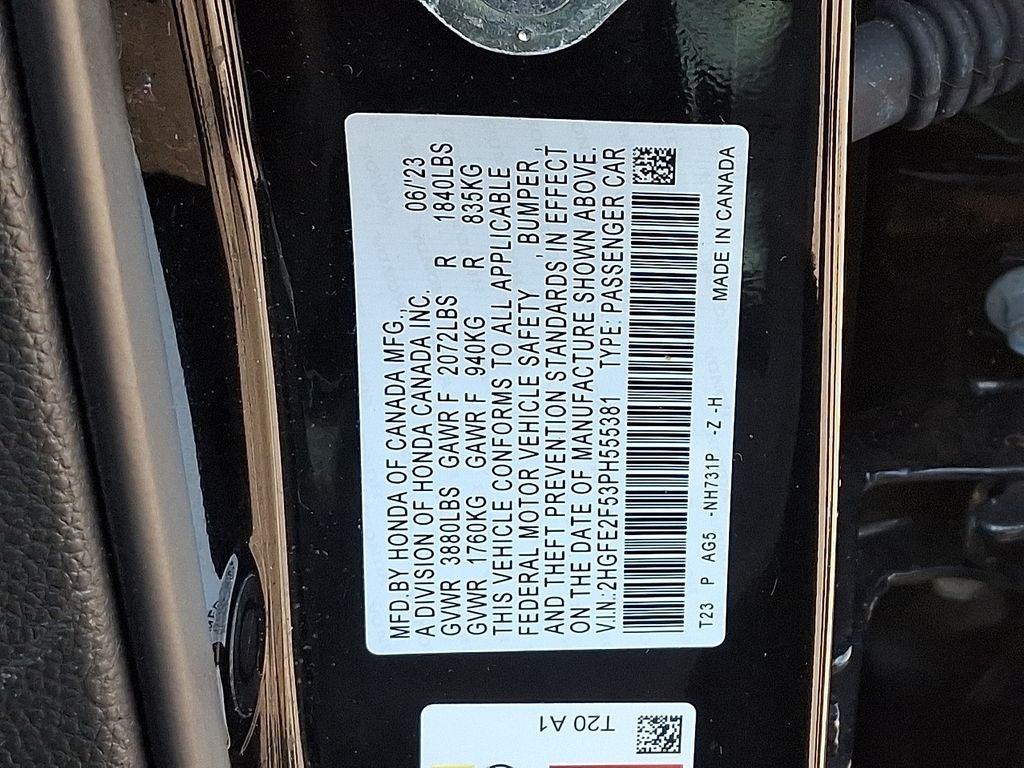 2023 Honda Civic Sport