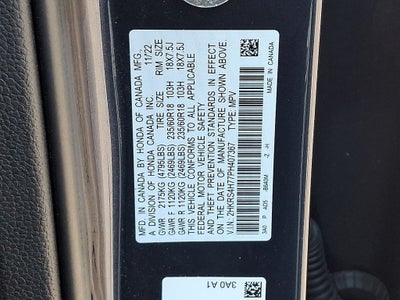 2023 Honda CR-V EX-L w/Sunroof