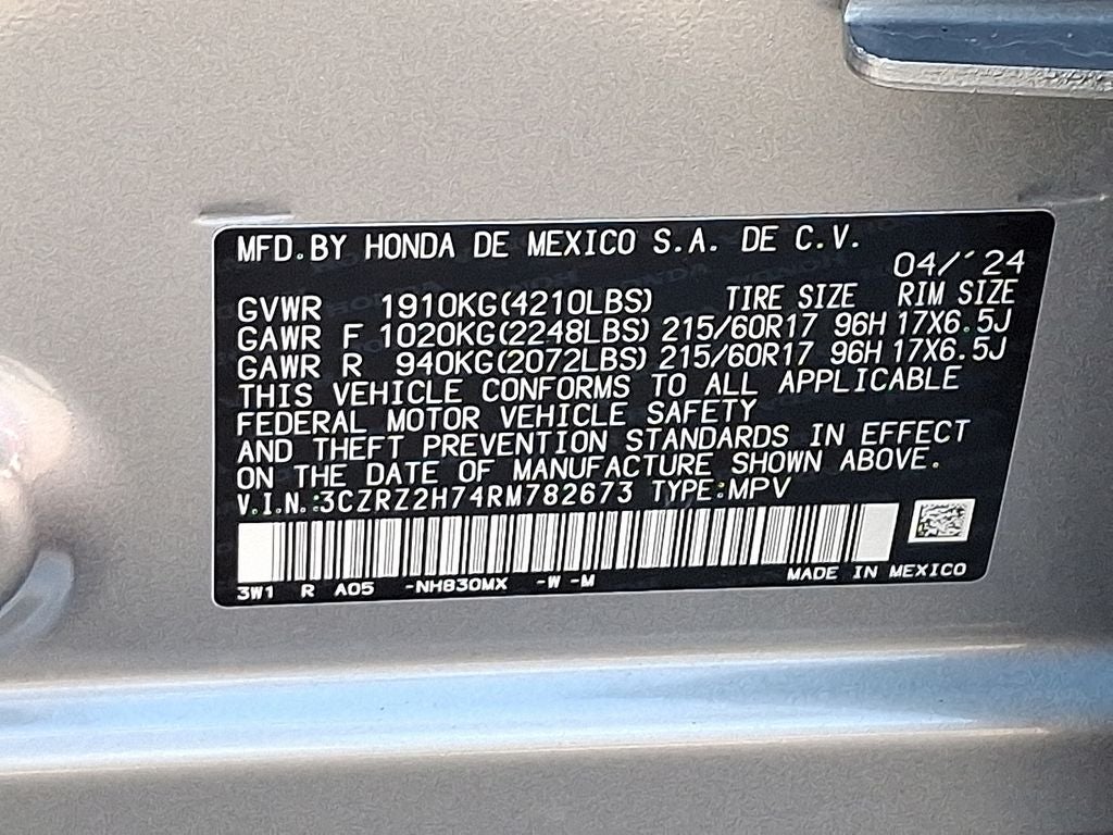 2024 Honda HR-V EX-L