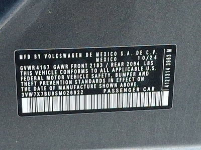 2025 Volkswagen Jetta 1.5T SE