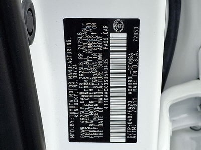 2025 Toyota Camry LE