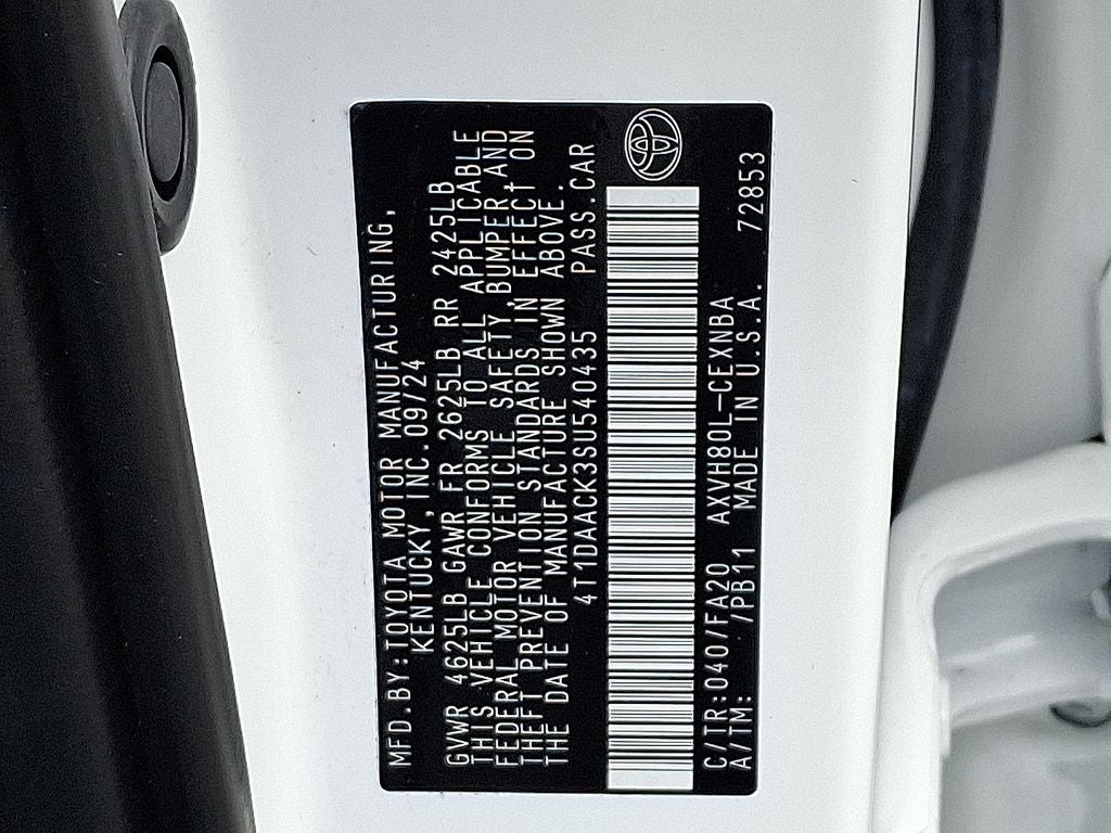 2025 Toyota Camry LE