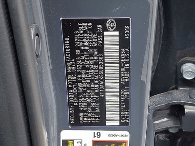 2025 Toyota Camry LE