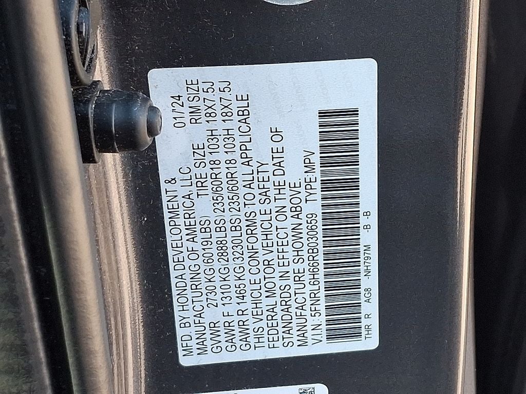 2024 Honda Odyssey EX-L