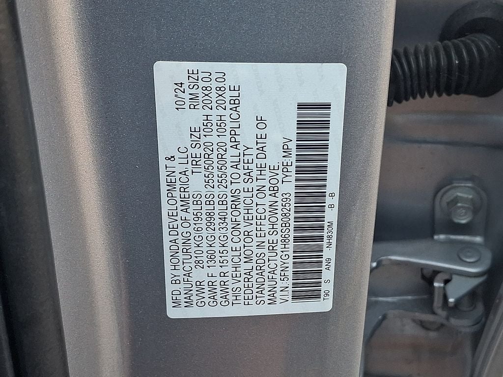 2025 Honda Pilot Elite
