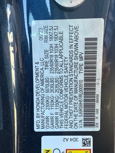 2024 Honda CR-V Hybrid Sport
