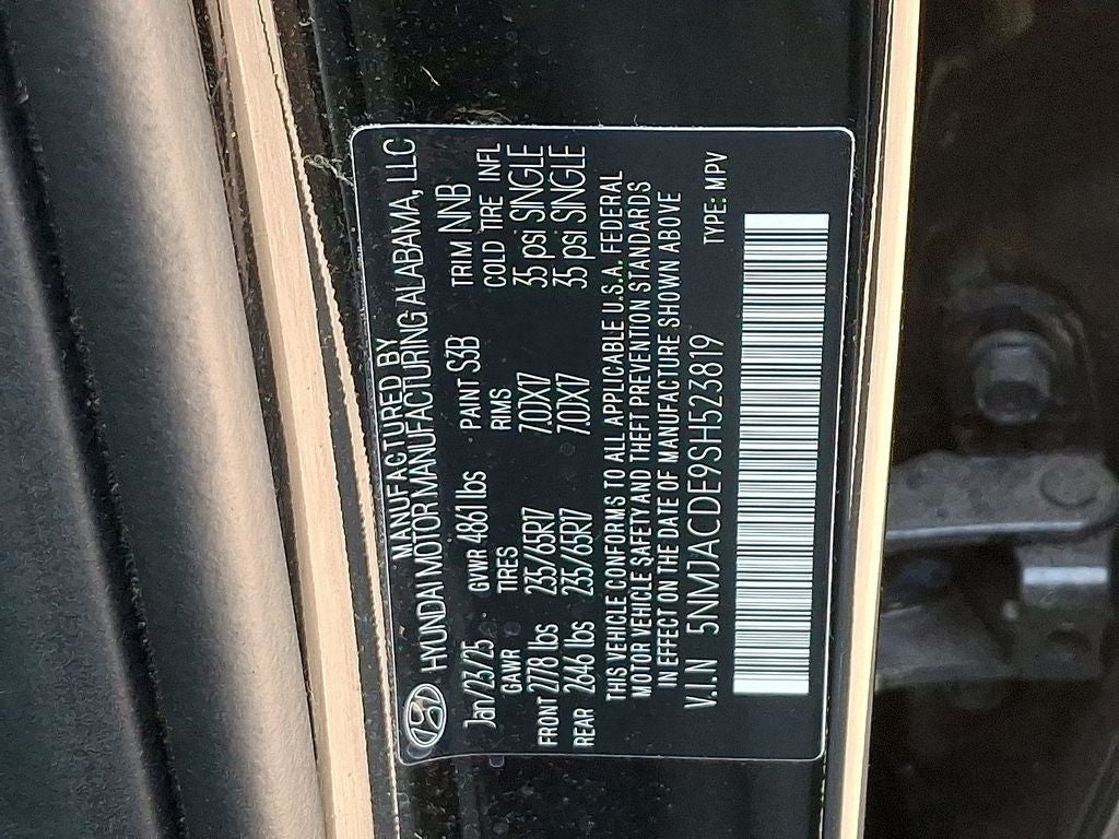 2025 Hyundai Tucson SE