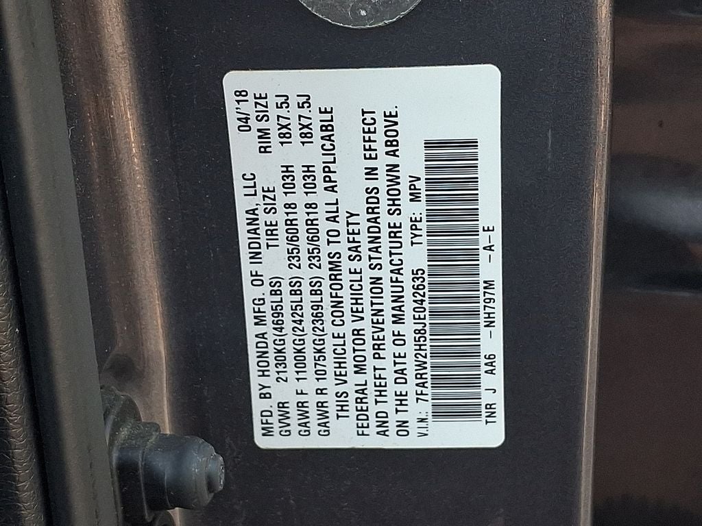2018 Honda CR-V EX