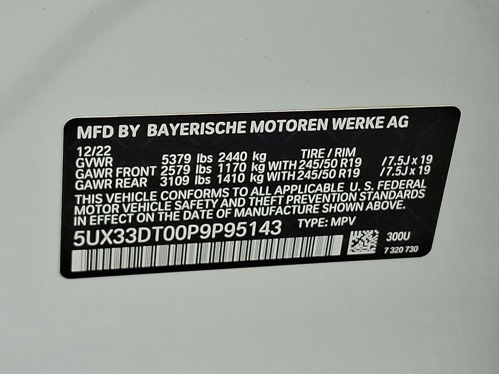 2023 BMW X4 xDrive30i AWD