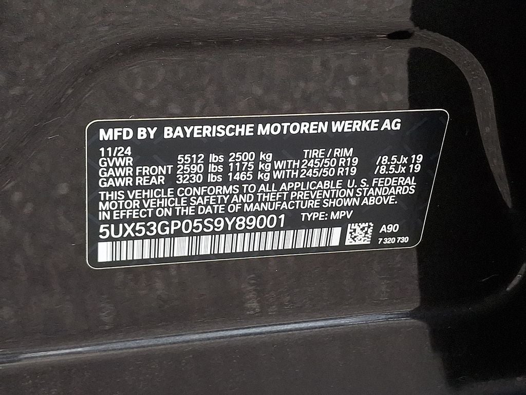 2025 BMW X3 30 xDrive