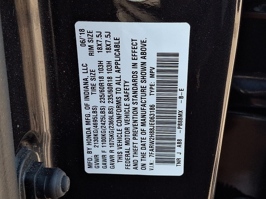 2018 Honda CR-V EX-L
